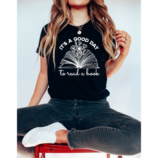 T-shirt C'est un bon jour pour lire un livre Lover-Reading (Créateur téléchargé)
