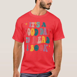 T-shirt C'est un bon jour pour lire un livre, un ver de li
