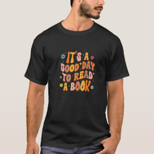 T-shirt C'est un bon jour pour lire un livre Vêtements Li