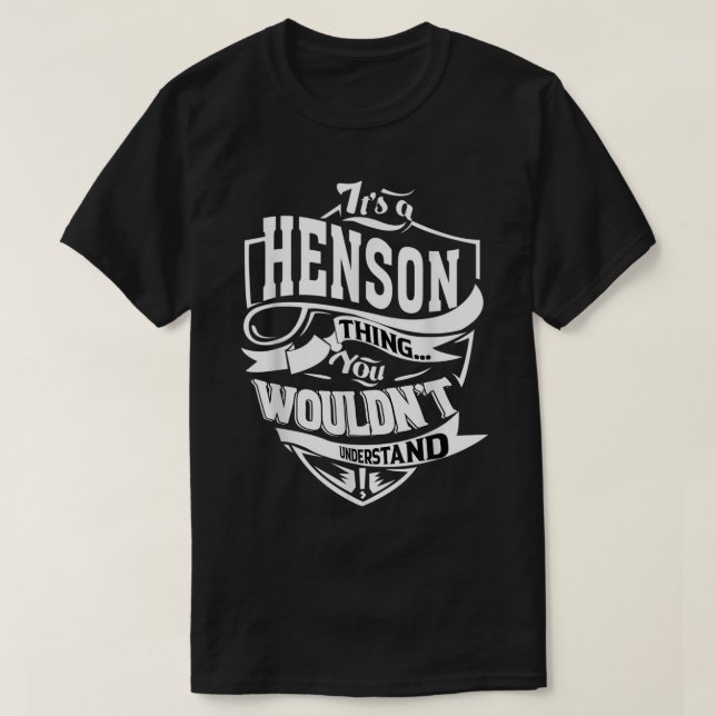 T-shirt C'est un cadeau de truc HENSON (Design devant)