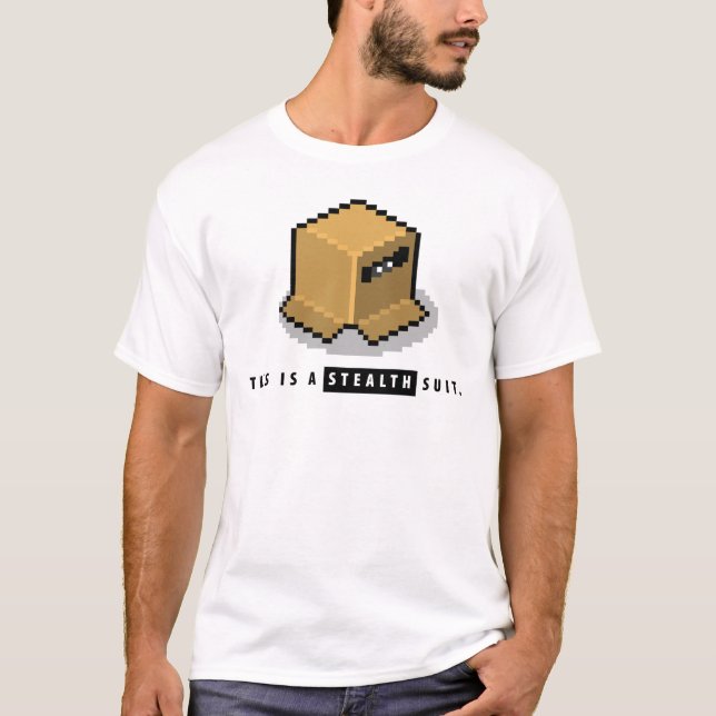 T-shirt C'est un costume de discrétion (Devant)