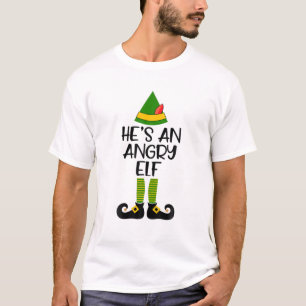 T-shirt C'est un elfe en colère qui correspond au pyjama d