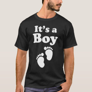 T-shirt C'est un garçon Révélation de genre Faire-part de