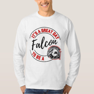 T-shirt C'est un grand jour d'être un faucon personnalisab