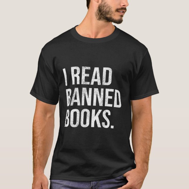 T-shirt C'Est Un Jour De Lire Les Livres Interdits Que J'A (Devant)