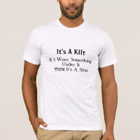 C'est un kilt, si je portais quelque chose sous