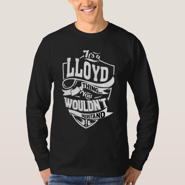 T-shirt C'est un Lloyd Thing (Devant)
