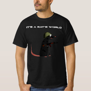 T-shirt C'est un monde de rats - Funy Escape from Tarkov