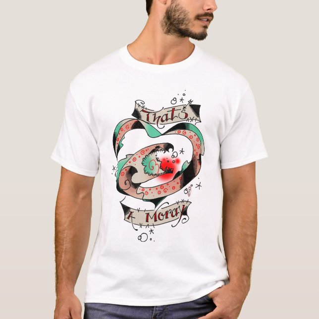 T-shirt c'est un moray ! chemise de sonnerie (Devant)