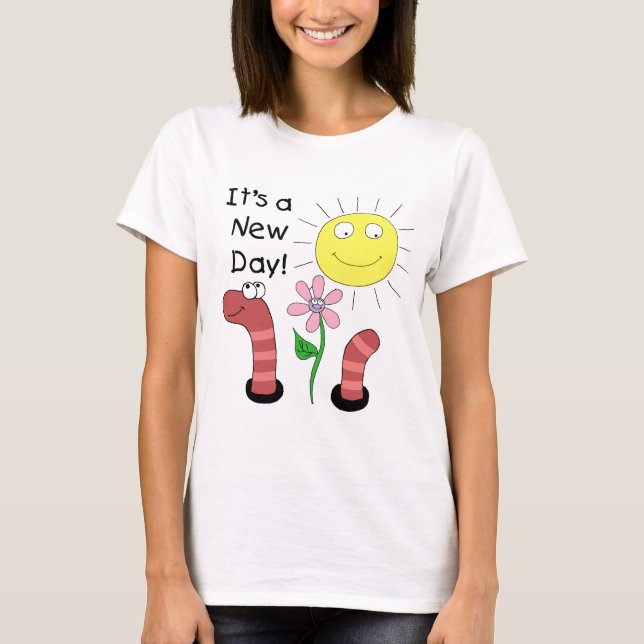 T-shirt C'est un nouveau jour (Devant)