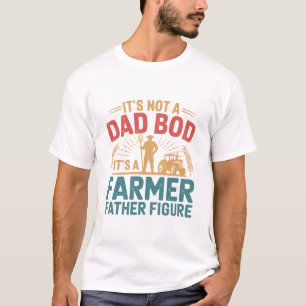 T-shirt C'est un père fermier Figure drôle Fête des pères 