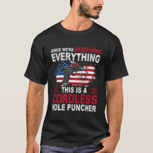 T-shirt C'Est Un Puncher De Trou Sans Cordons - Nous Redéf