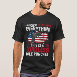 T-shirt C'Est Un Puncher De Trou Sans Cordons - Nous Redéf