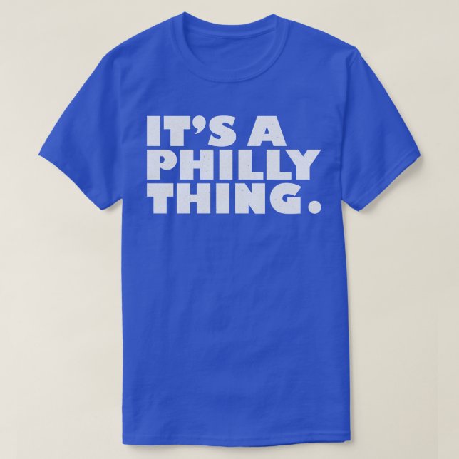 T-shirt C'Est Un Texte À Philly Vintage (Design devant)