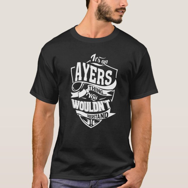 T-shirt C'est un truc d'Ayers (Devant)
