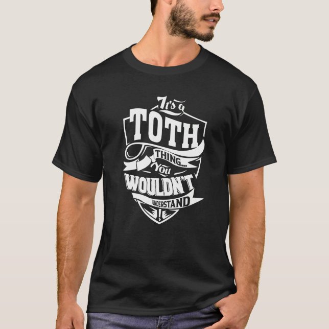 T-shirt C'est un truc de Toth (Devant)
