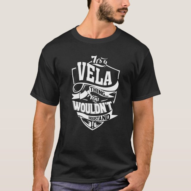 T-shirt C'est un truc de Vela (Devant)
