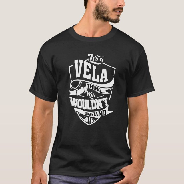 T-shirt C'est un truc de Vela (Devant)
