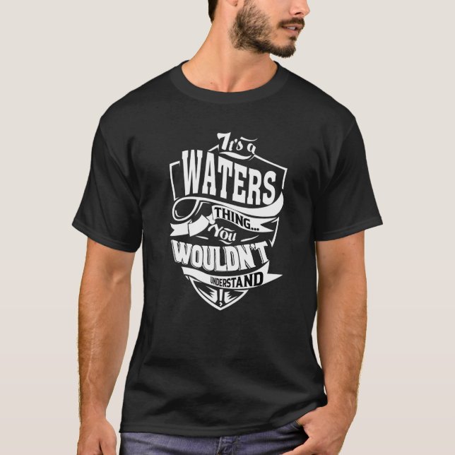 T-shirt C'est un truc d'eau (Devant)
