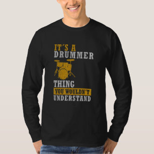 T-shirt C'est une affaire de batteur - Papa de batterie co