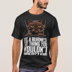 T-shirt C'est une affaire de chat birman que vous ne compr