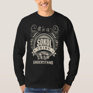 T-shirt C'est une affaire de SOKOL que vous ne comprendrie