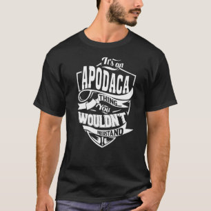 T-shirt C'est une APODACA Thing Gifts Premium
