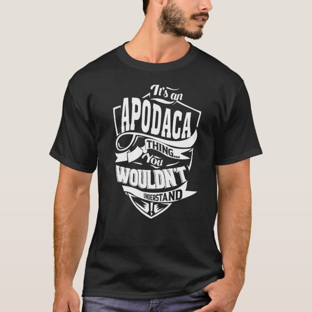 T-shirt C'est une APODACA Thing Gifts Premium (Devant)