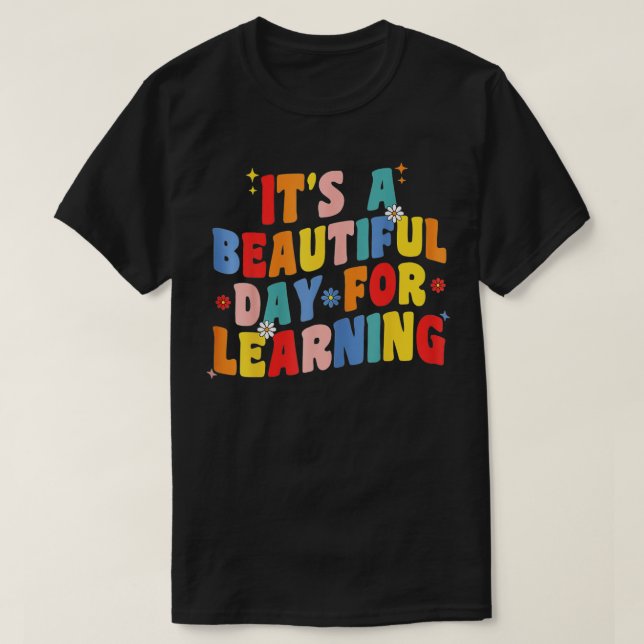 T-shirt C'est une belle journée pour apprendre Retro Ensei (Design devant)