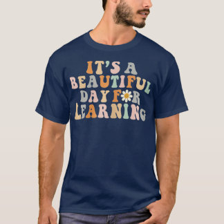 T-shirt C'est une belle journée pour apprendre Retro Ensei