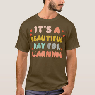 T-shirt C'est une belle journée pour apprendre Retro Ensei