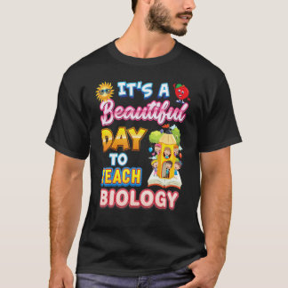 T-shirt C'est une belle journée pour enseigner au professe