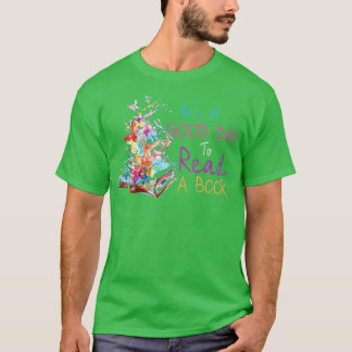 T-shirt C'est une bonne journée de lire un livre livre liv
