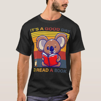 T-shirt C'est une bonne journée pour lire un livre (1)