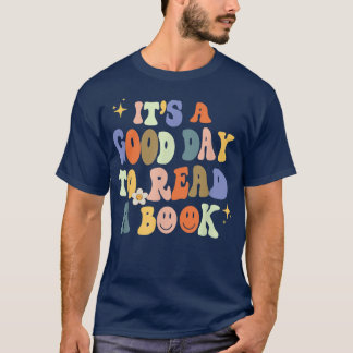 T-shirt C'est une bonne journée pour lire un livre, Louveu