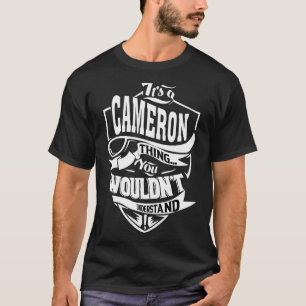 T-shirt C'est une chose Cameron