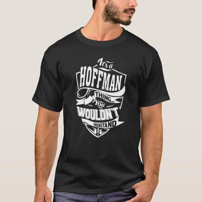 T-shirt C'est une chose de Hoffman (Devant)