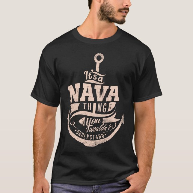 T-shirt C'est une chose de NAVA, vous ne comprendriez pas (Devant)