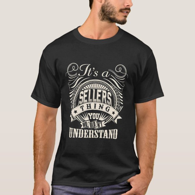 T-shirt C'Est Une Chose De Vendeurs Que Vous Ne Comprendri (Devant)