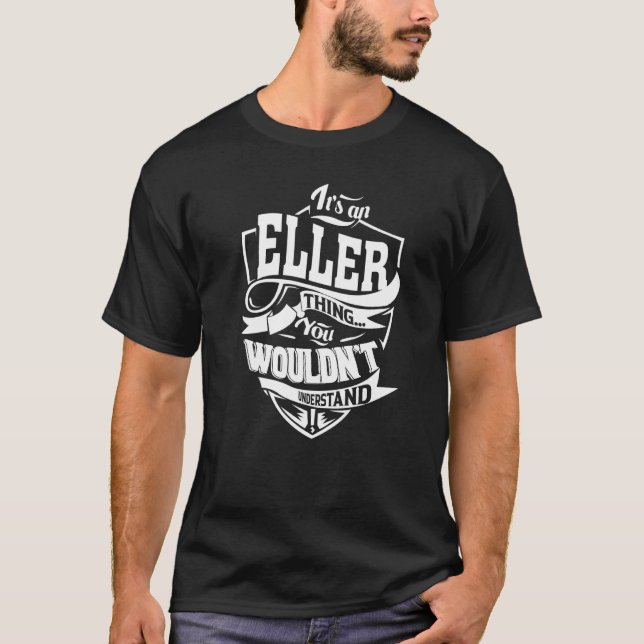 T-shirt C'est une chose ELLER cadeaux Premium (Devant)