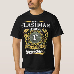T-shirt C'est une chose Flashman que vous ne comprendriez