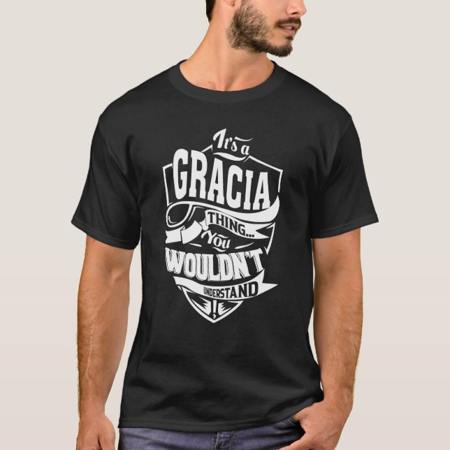 T-shirt C'est une chose GRACIA (Devant)