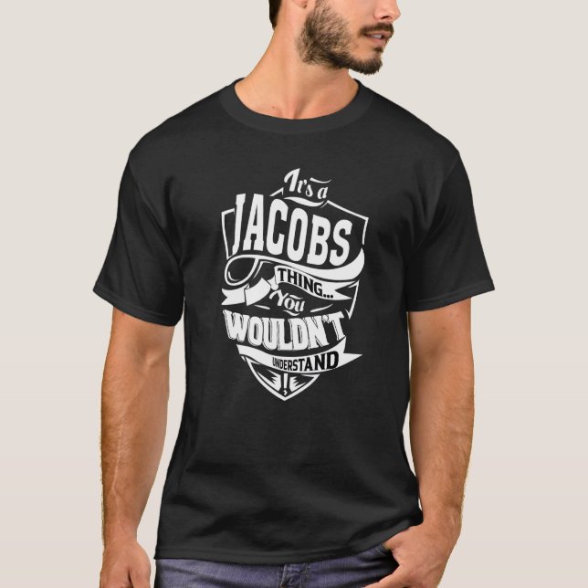 T-shirt C'est une chose Jacobs (Devant)