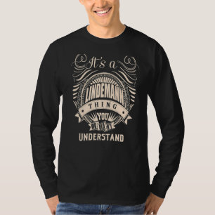 T-shirt C'est une chose LINDEMANN que vous ne comprendriez