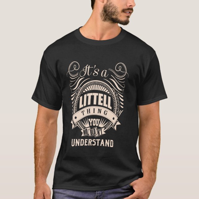 T-shirt C'est une chose LITTELL Cadeaux (Devant)