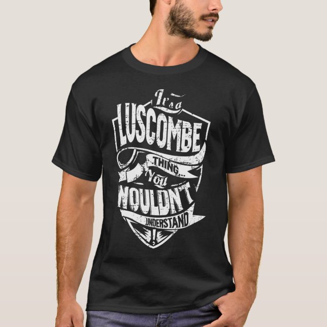 T-shirt C'est une chose LUSCOMBE (Devant)