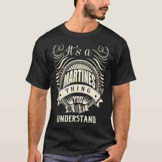 T-shirt C'est une chose martinienne que vous ne comprendri