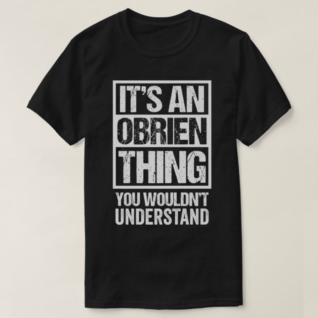 T-shirt C'est une chose ocre que vous ne comprendriez pas  (Design devant)