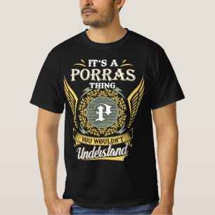 T-shirt C'est une chose Porras que vous ne pourriez pas co
