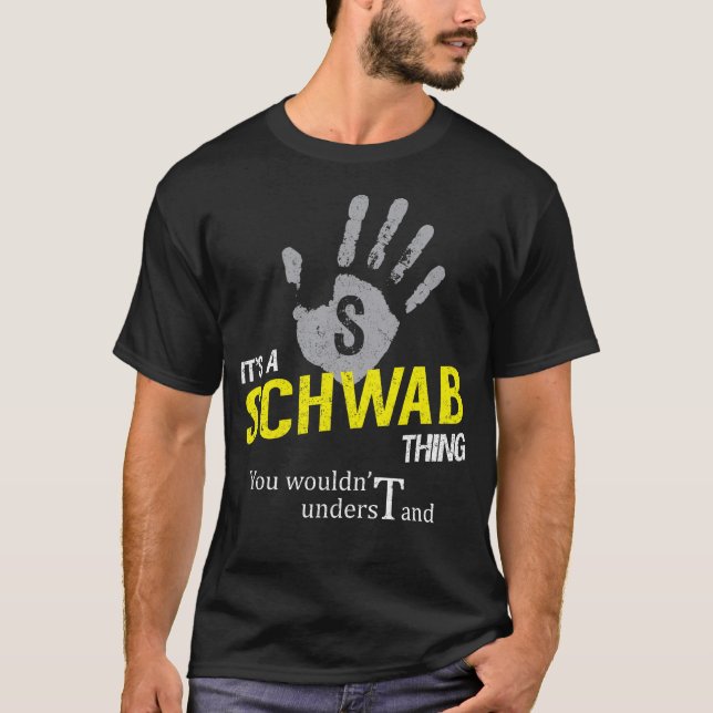 T-shirt C'est une chose que tu ne comprendrais pas de SCHW (Devant)